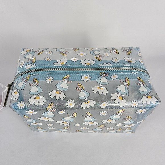 Disney Skinnydip London Alice in Wonderland Holographic Cosmetic Bag LAST ONE! - Picture 3 of 4